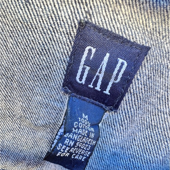 Vintage Customized Screeching Weasel 80’s Punk Bands Gap Jean Jacket Size M - Picture 5 of 12